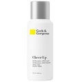 A bottle of a full-sized (3.38 fl.oz./100ml) Cheer Up exfoliator on white background.